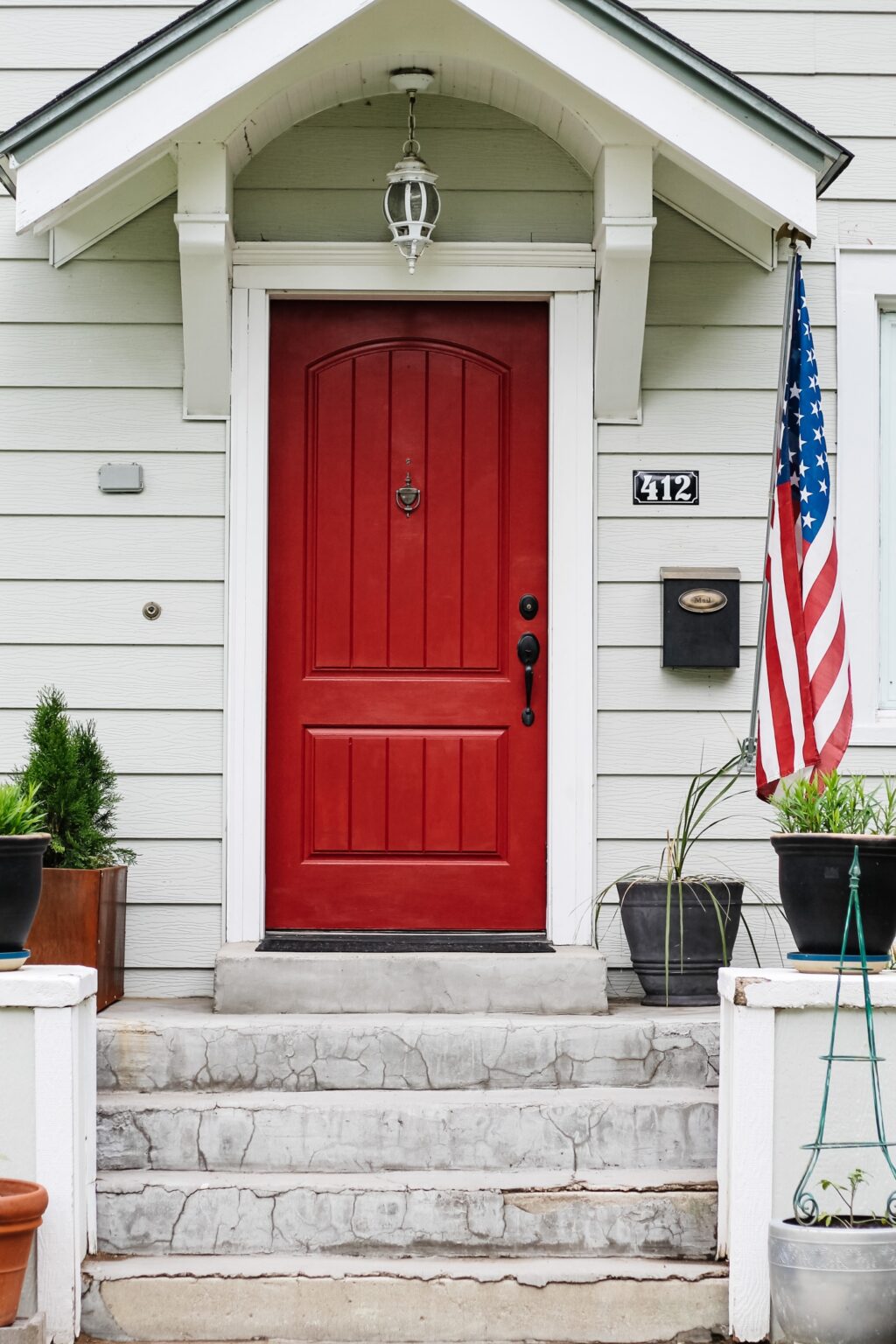 Red Door - The Wicker House