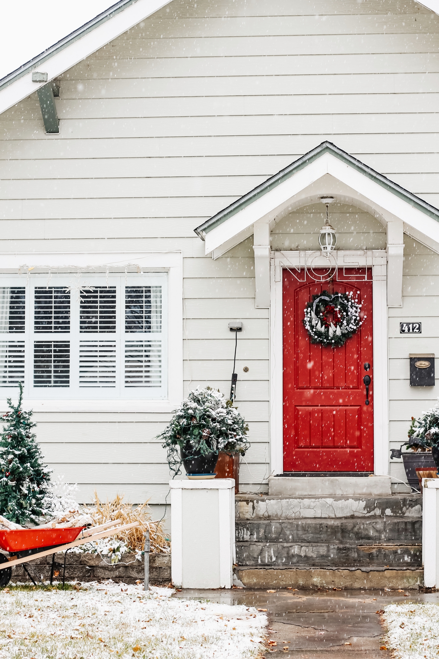 2021 Red and Green Christmas Home Tour