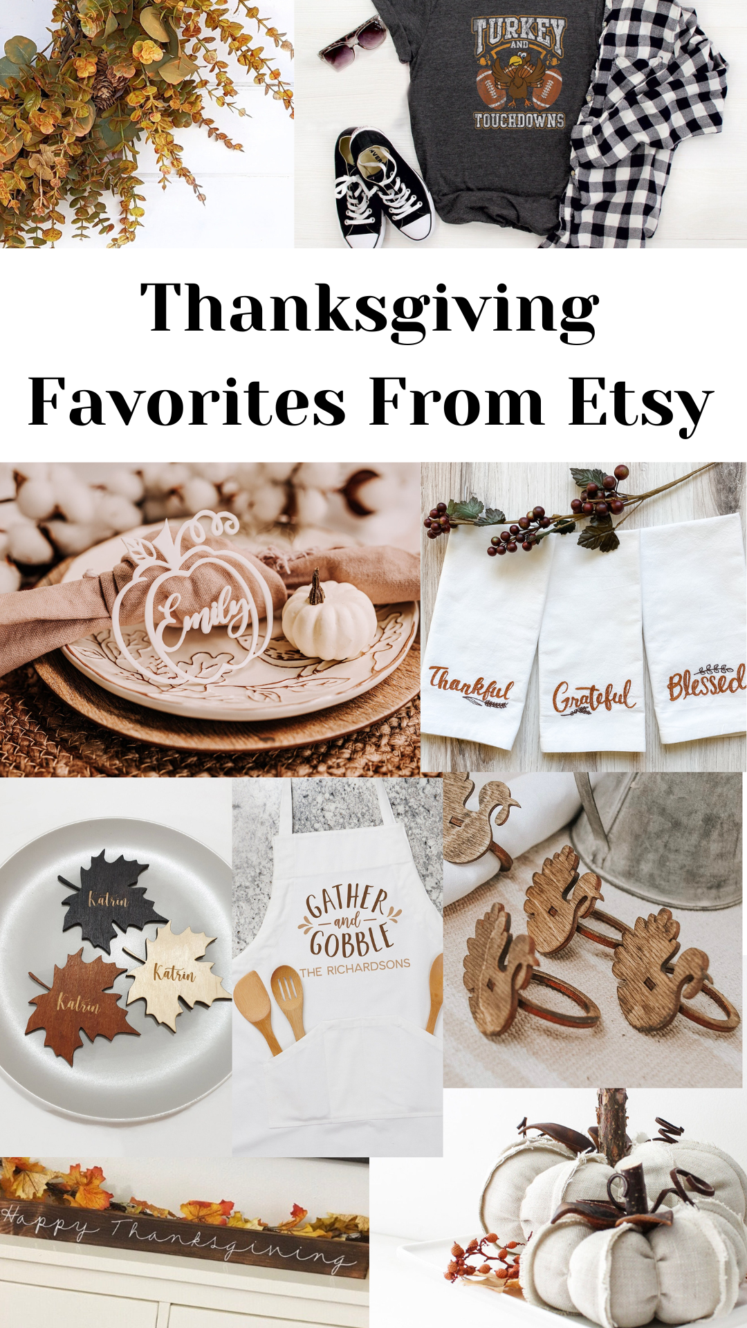 Thanksgiving Favorites from Etsy