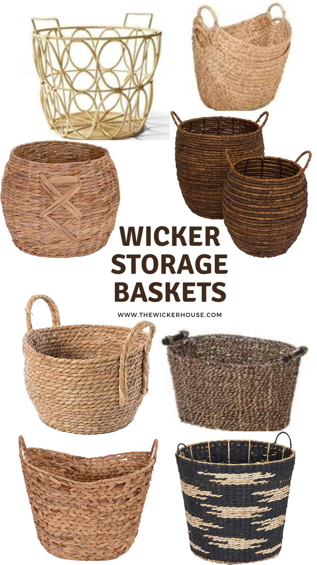Wicker Storage Baskets