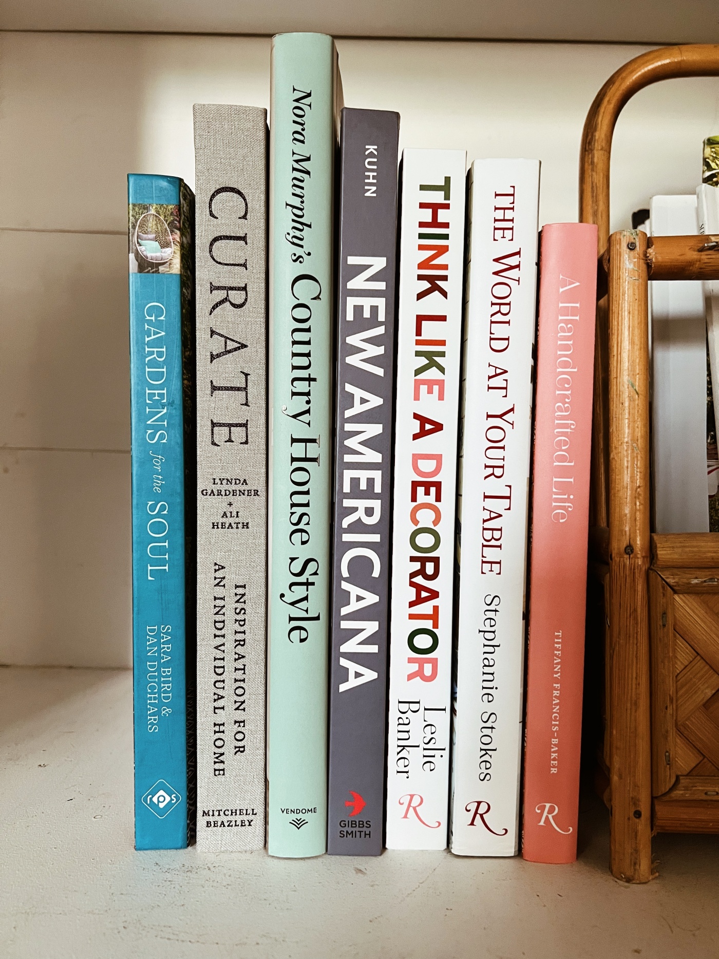 7 Home Decorating Books I added to my collection.