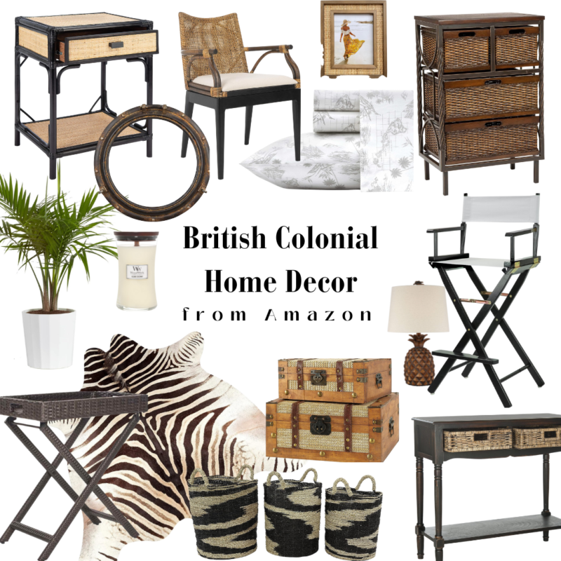 British Colonial Home Decor The Wicker House   British Colonial Home Decor From Amazon 2 800x800 