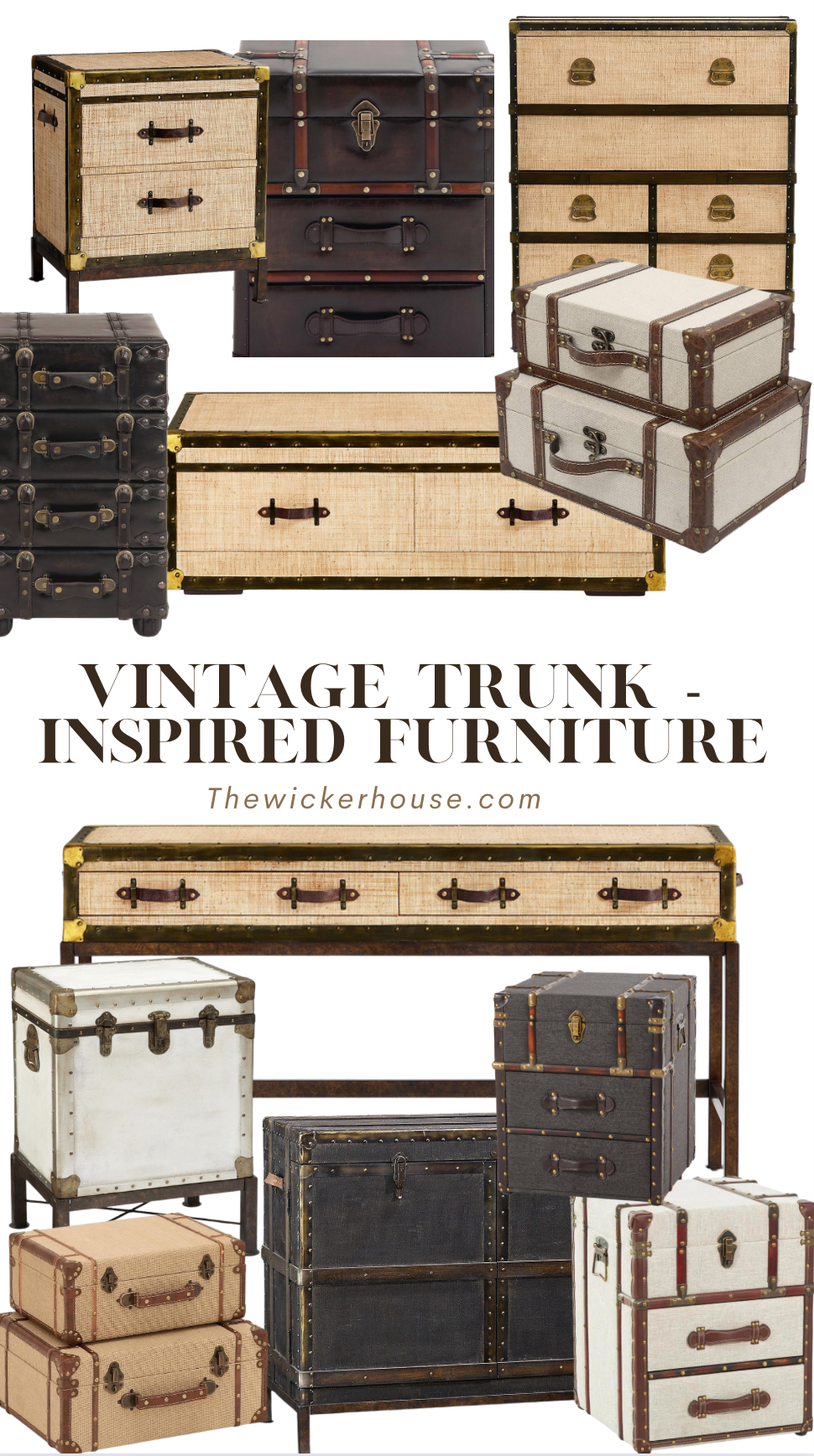 Vintage Trunk - Inspired Furniture