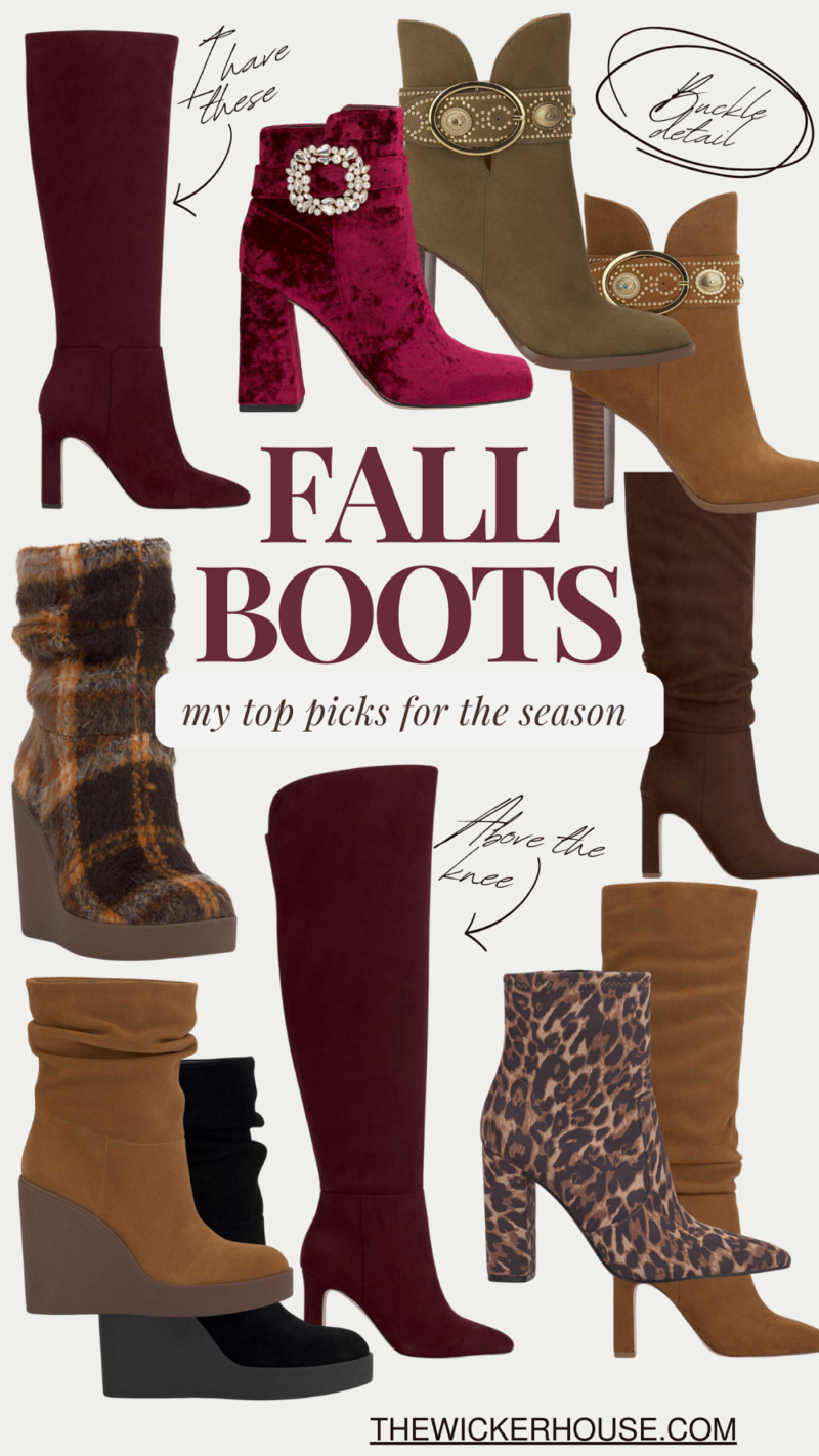 Fall Boots – My Favorites for the Season