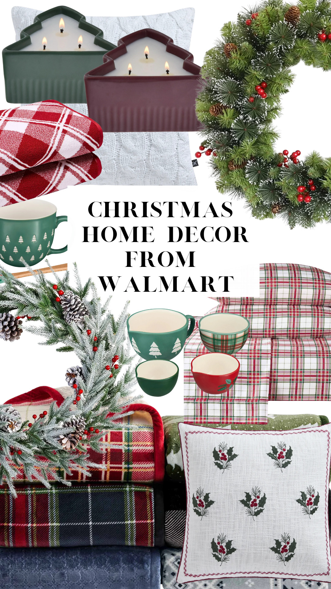 Christmas Home Decor from Walmart