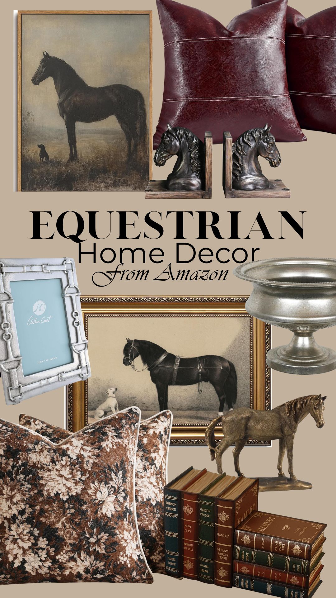 Equestrian Home Decor from Amazon