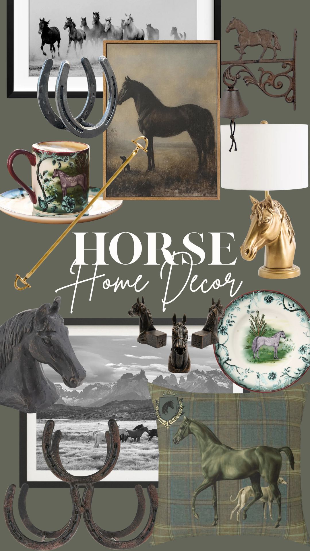 Horse Home Decor Inspiration for a Cozy, Collected Home