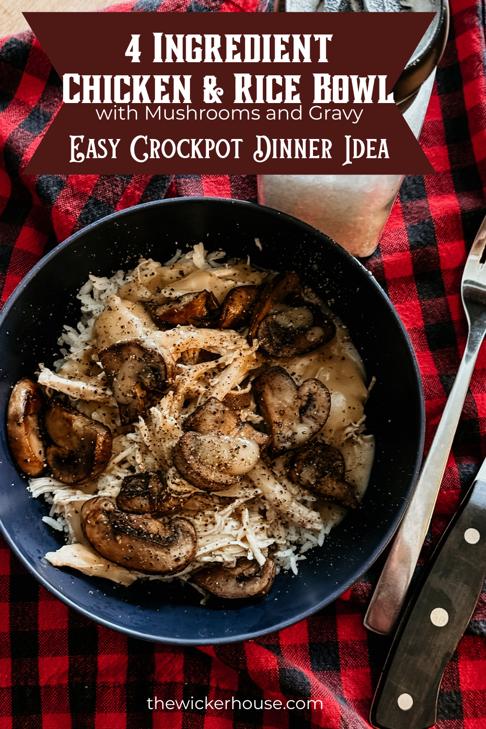 A Cozy 4-Ingredient Chicken & Rice Bowl