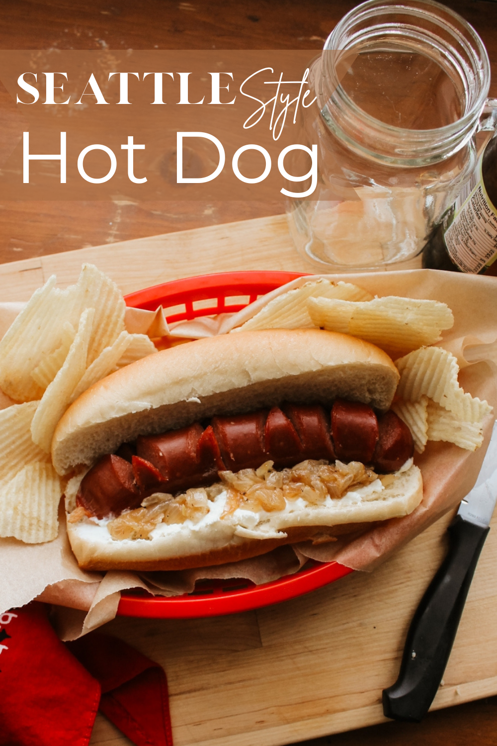 Seattle-Style Hot Dog