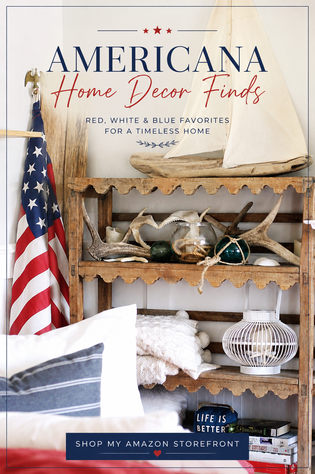 Americana Home Decor Finds From Amazon
