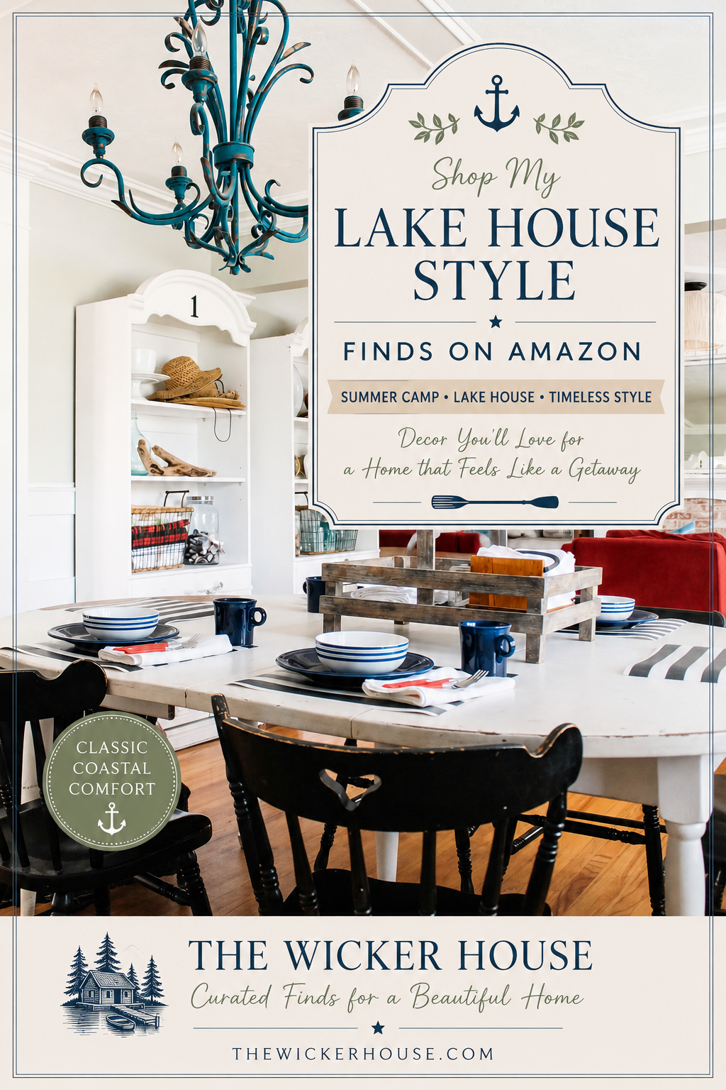 Easy Lake House Style with Amazon Decor