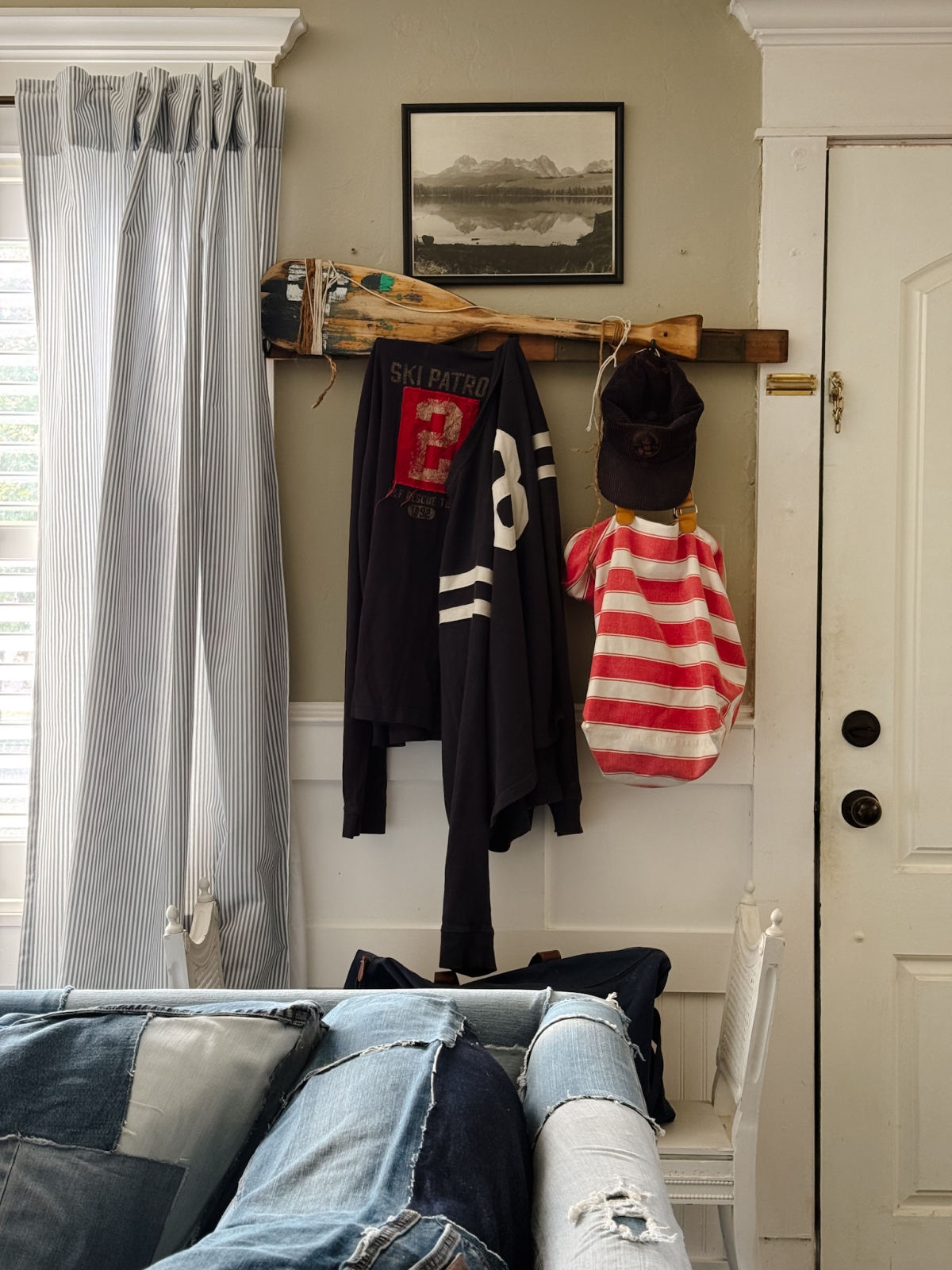 A Sporty Preppy Entryway Inspired by My Son’s Closet